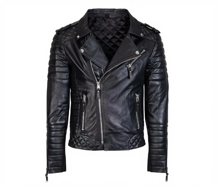 Custom Leather Biker Jacket