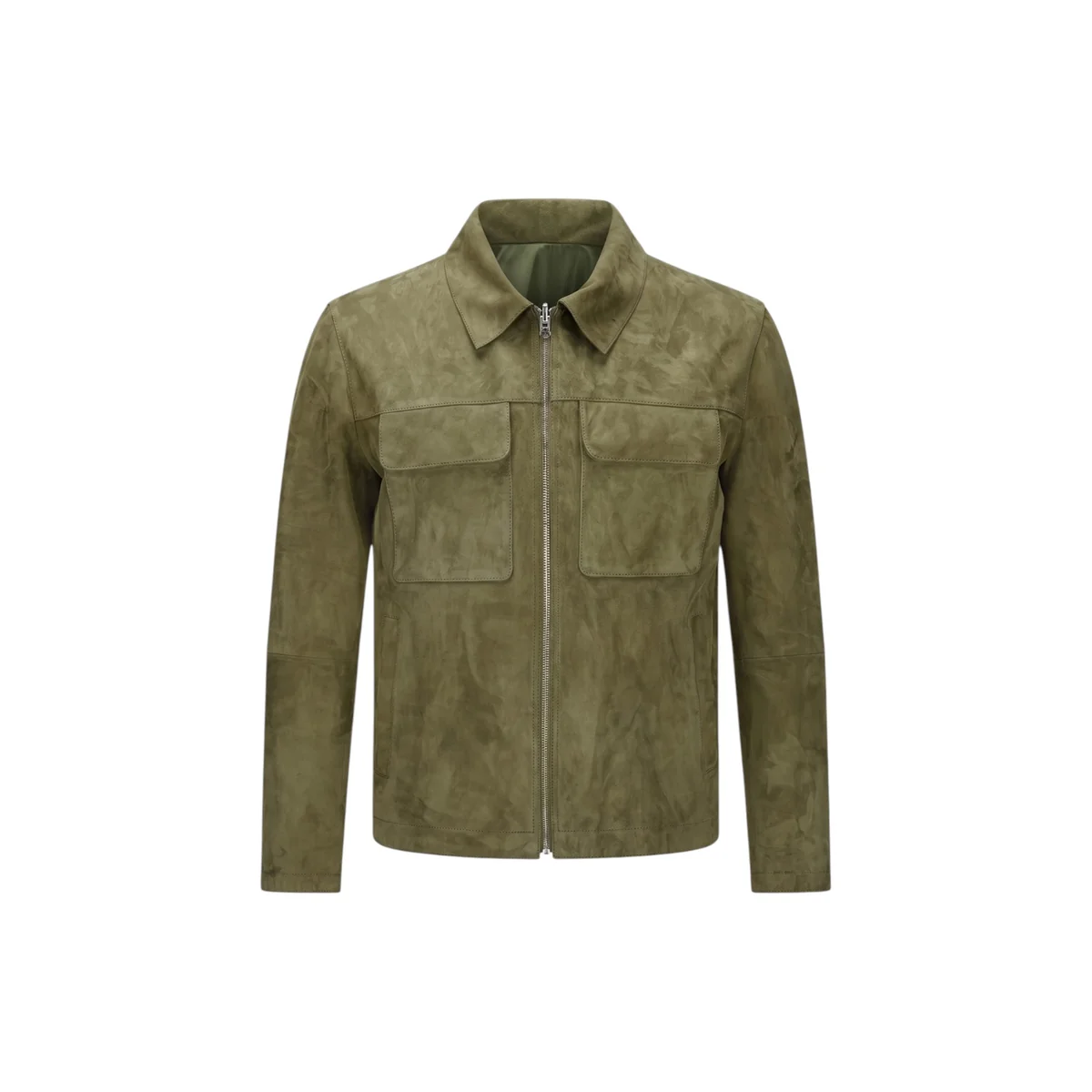 Suede Jacket and Overshirt
